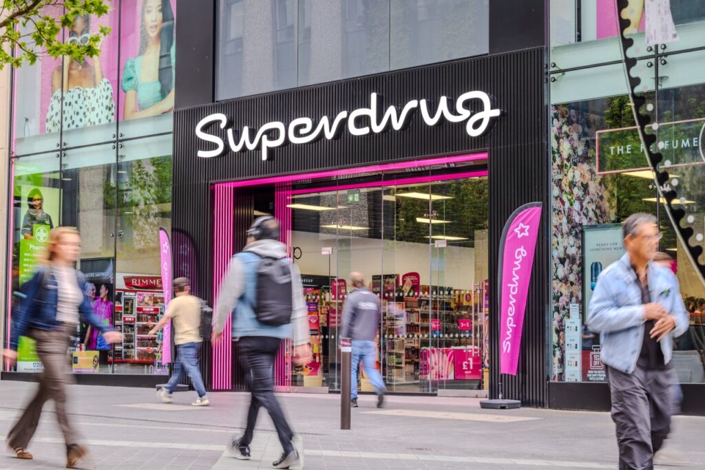 Superdrug Newcastle store launch photography